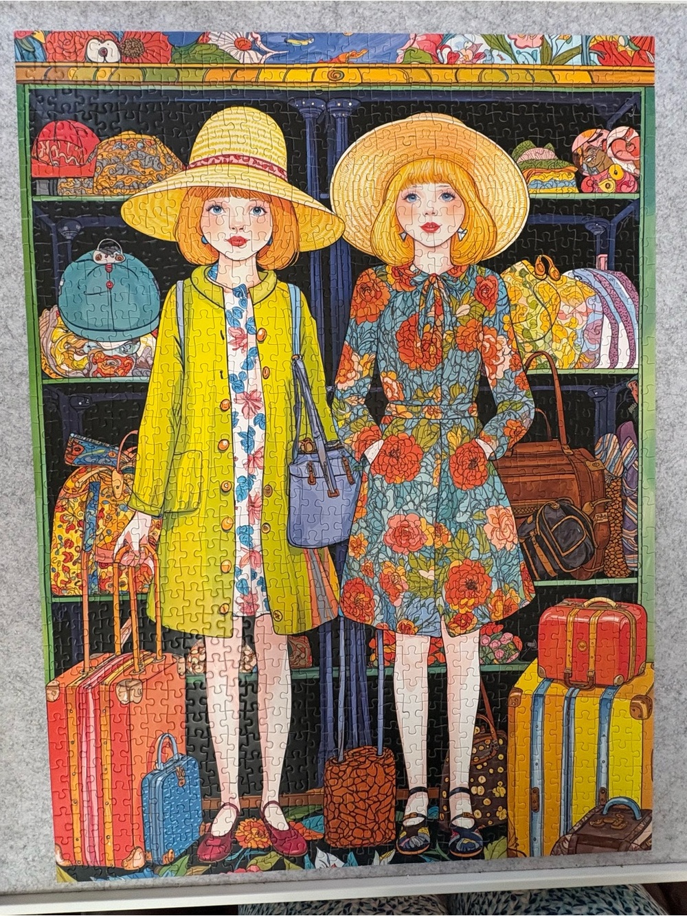 2/$10 Cross & Glory - Vacation Vibes - 1000 pieces complete - Picture 2 of 2